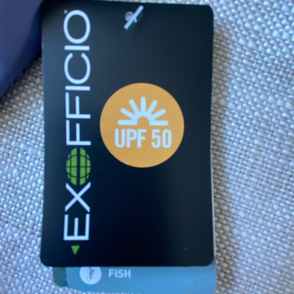 Exofficio Womens Blue Heron UPF 50 Travel Fishing Outdoor Mesh Vented Shirt-Sz-S - Picture 8 of 16